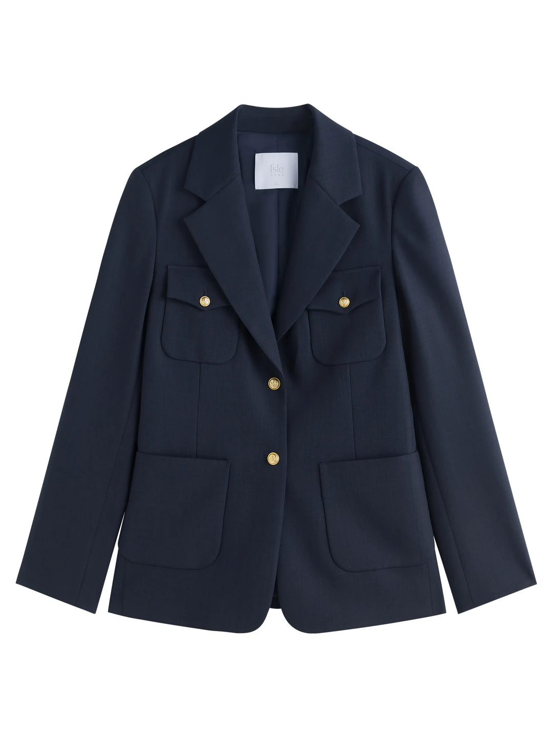 FSLE College Style Fashionable Suit Jacket For Women 2024 Autumn New