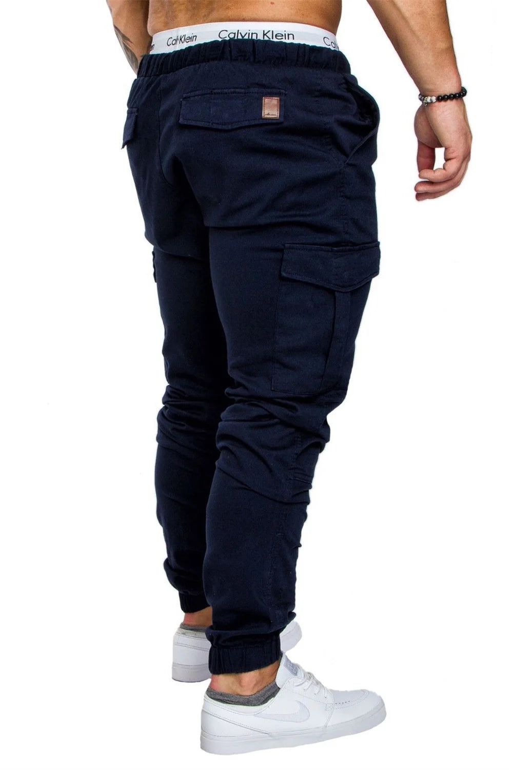 S-5XL New Men's Cargo Pants Tooling Multi Pocket Trousers Woven Fabric