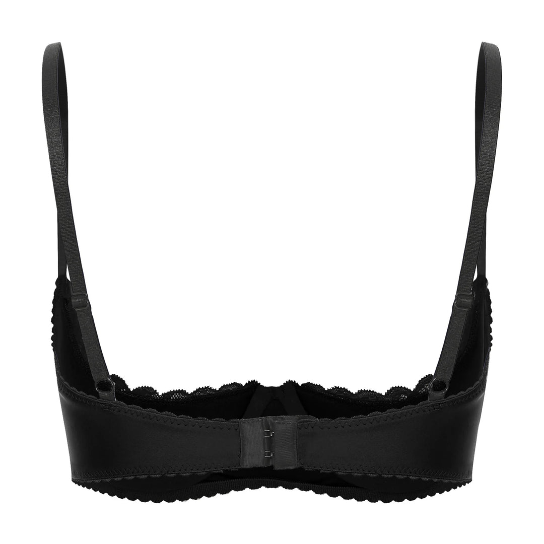 Sexy Lace Bra Women's Lingerie Underwire Half Cup Push Up Brassiere