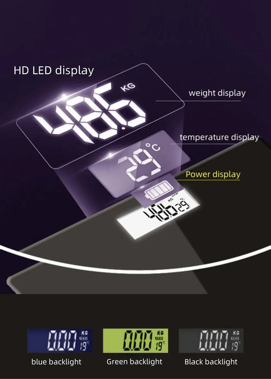 Smart with smart APP synchronized weight scale bathroom digital scale Bluetooth body fat scale body composition analyzer