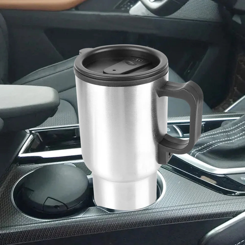 Electric Heating Car Kettle Stainless Steel Camping Travel Kettle 12V
