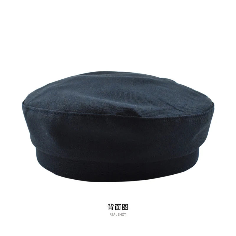 Women Men PU Leather Berets Hat Retro British Solid Beret Baseball Cap Outdoor Sun Hat Winter Warm Octagonal Hats Newsboy Caps
