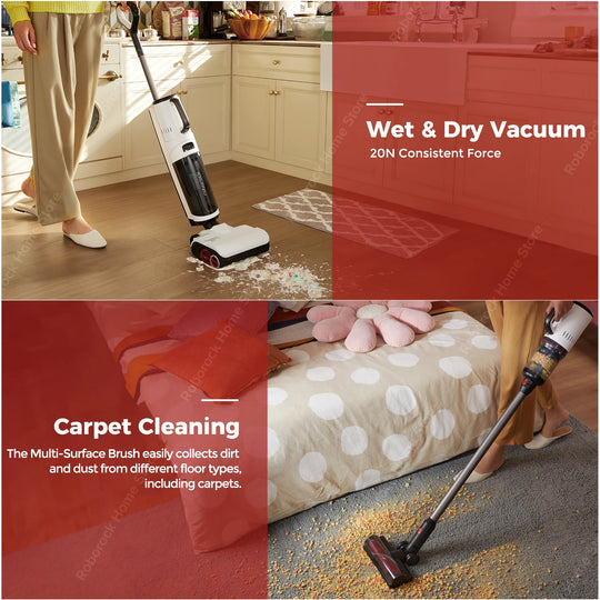 roborock Dyad Pro/Combo Wet and Dry Vacuum Cleaner with 17000Pa Power