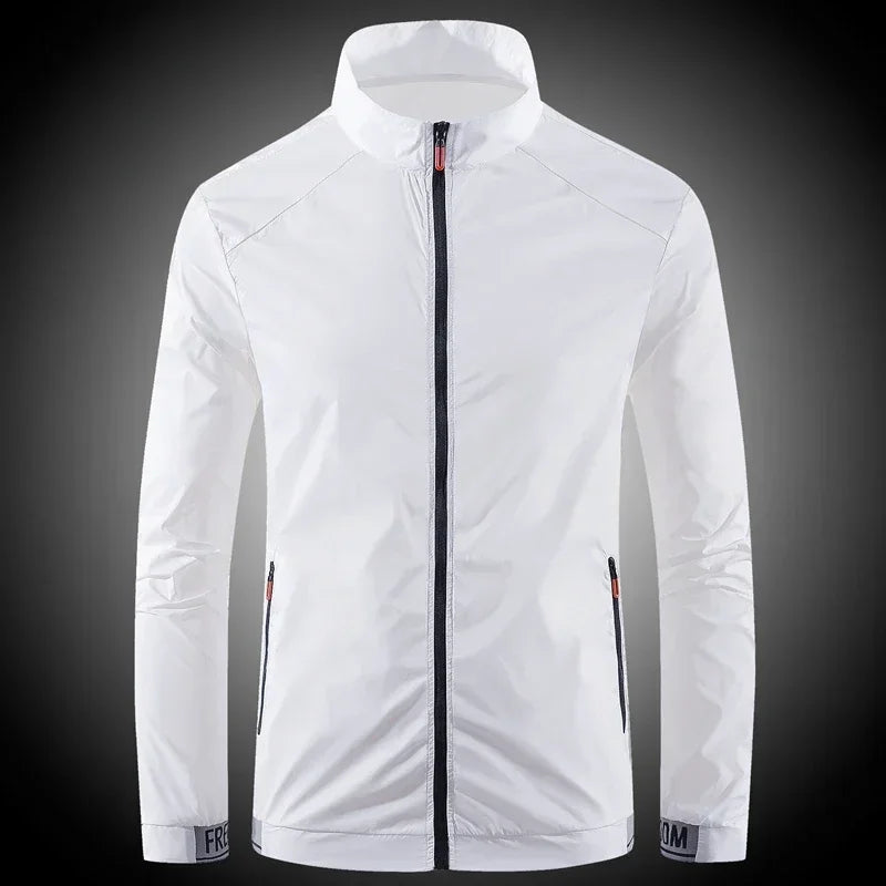 Sunscreen Coats Men's Breathable Sports Waterproof Jacket Summer UV