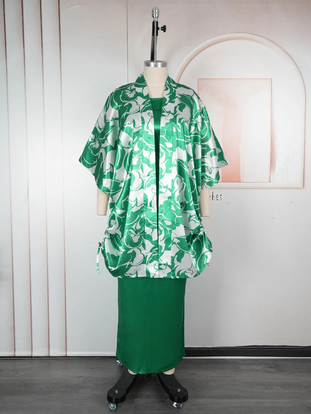 African Clothes for Women 2 PCS Sets Dress and Coat Suits Dashiki Ankara Turkey Wedding Party Dresses Kaftan Bubu Gown Plus Size