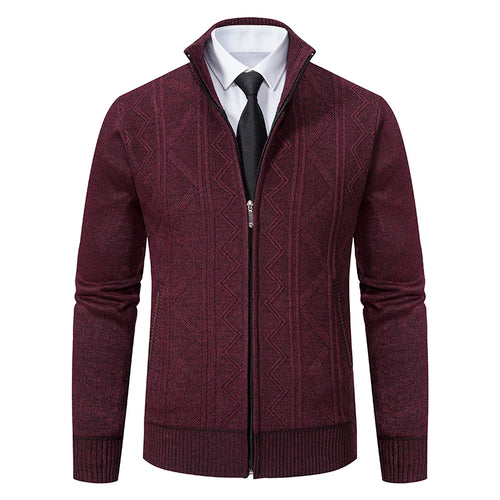 Man Knit Sweater Jacket Fleece Cardigan Amazon Men's Clothes Luxury