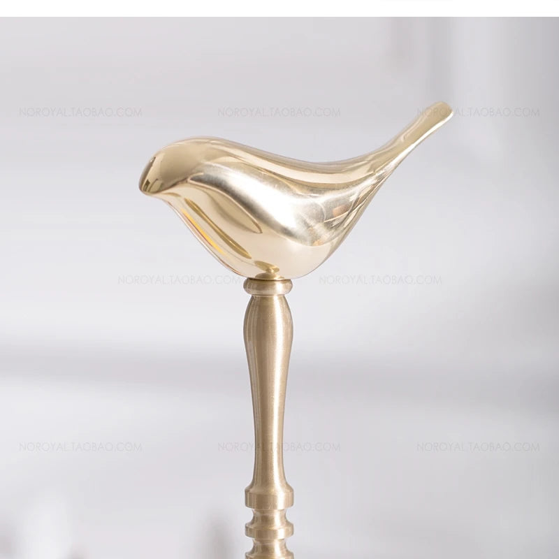 Light luxury brass paper towel holder simple kitchen roll Nordic