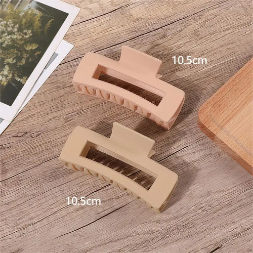 2/3/4Pcs Headwear Set Women Fashion Claw Clip Coffee Black Acrylic