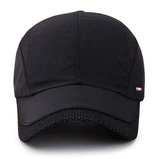 1pc Unisex Breathable Mesh Baseball Cap, Adjustable Quick-Dry Sports