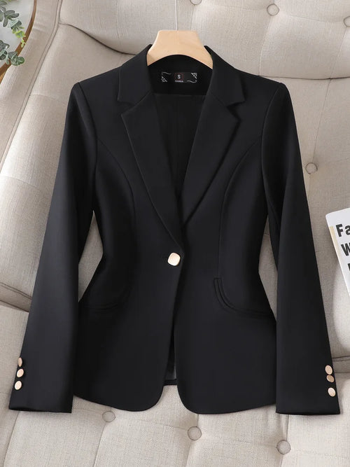 Spring Autumn Blazers New Small Suit Jacket Women Fashion Jacket