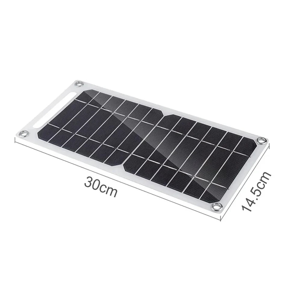 35W Sunpower Portable Solar Panel 5V Solar Plate WithUSB Safe Solar Phone Charger.