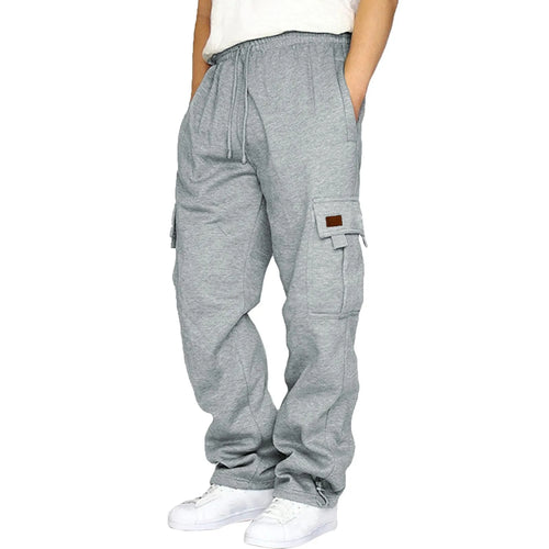 Cross-border autumn and winter hot new men's sports casual pants plus