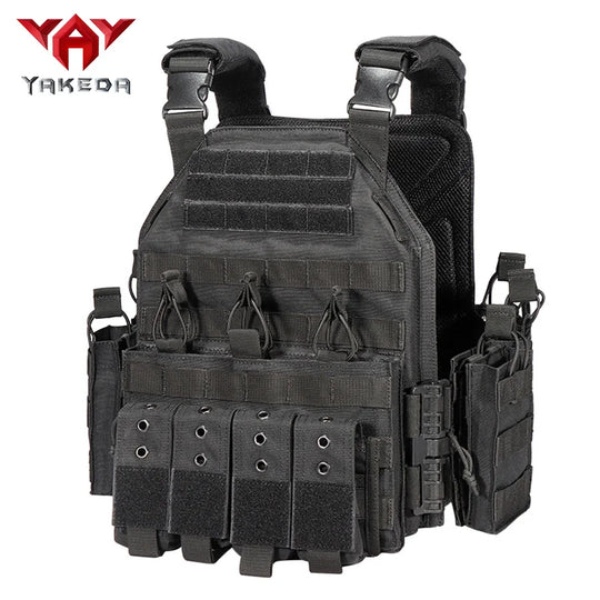 Quick dismantling tactical training vest outdoor CS protective equipment combat vest camouflage suit