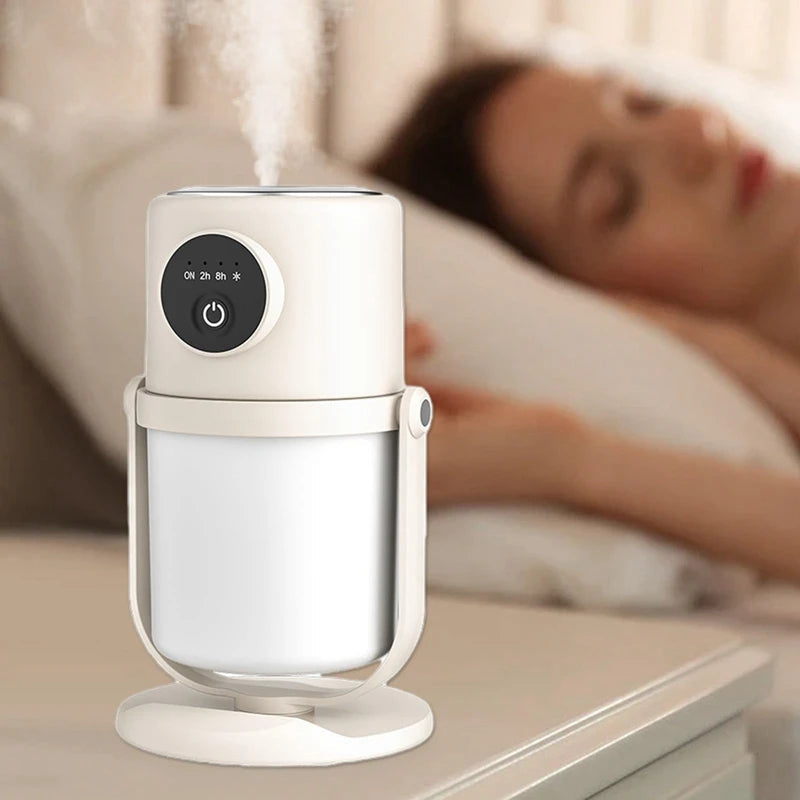 Smart Air Atomizer - USB-Powered Humidifier & Air Purifier with Night Light