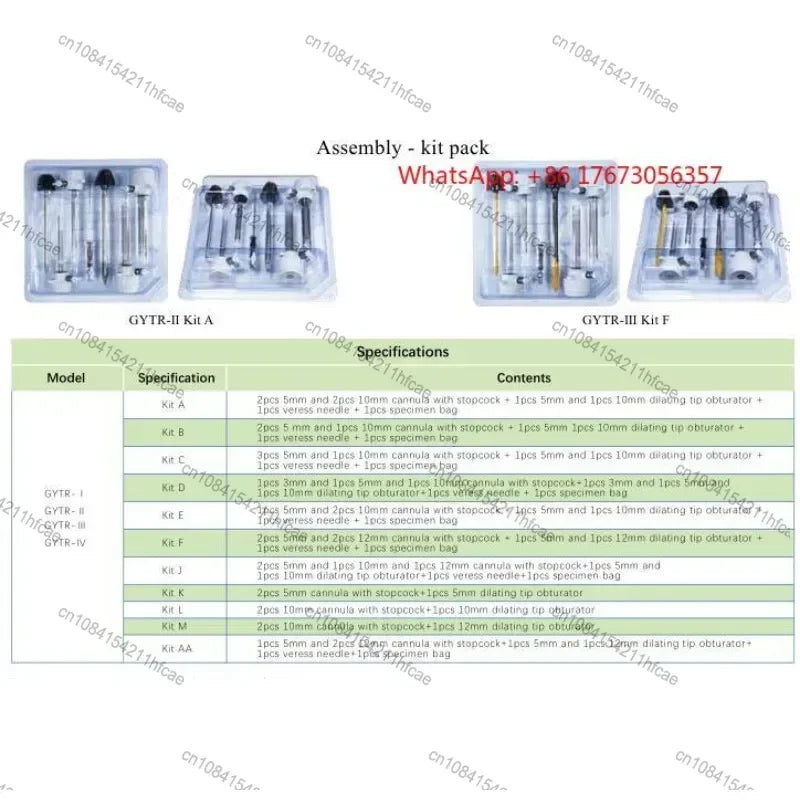 Surgical Disposable Bladed Trocars 5mm 10mm