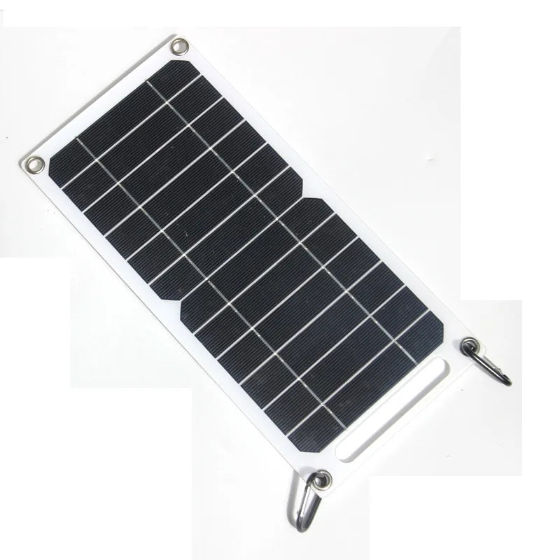 10W Solar Kit 5V Outdoor Solar Mobile Phone Charging Panel Flexible