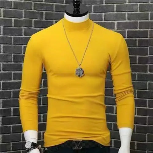 Korean Clothing Blouse Oversize Golf Wear Casual Full Cotton Men's