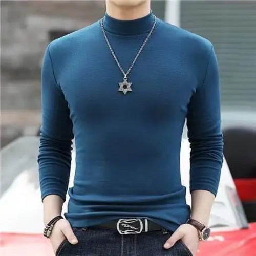 Korean Clothing Blouse Oversize Golf Wear Casual Full Cotton Men's