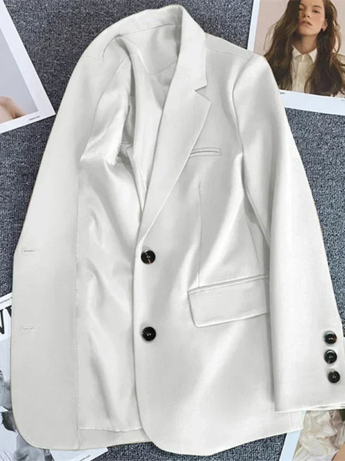 Women's Jacket New in Korean Fashion Small Suit Top Brown Suit Coat