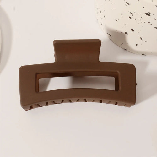 5PCS Frosted Hair Clips Simple Big Hair Claw Clips for Women Girls