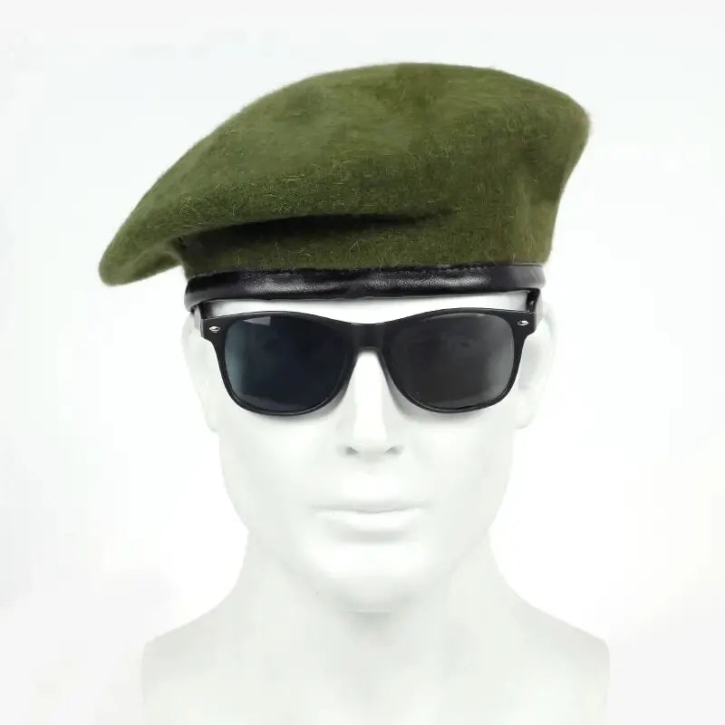 Unisex Solid Color Beret Men Women Painters Hats Autumn Winter Warm Berets Flat Cap Hip Hop Berets