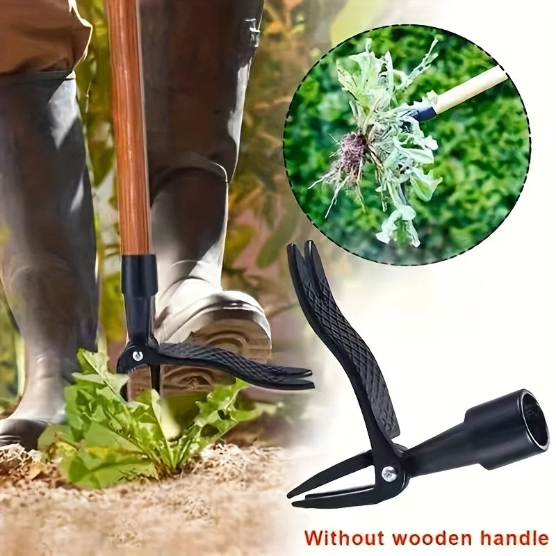 Stand Up Weed Puller Tool Weeding Head Replacement Claw Weed Remover Hand Tool For Outdoor Garden Lawn Without Bending Kneeling