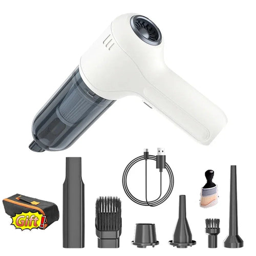 135000PA Car Vacuum Cleaner Strong Suction Wireless Portable Handheld