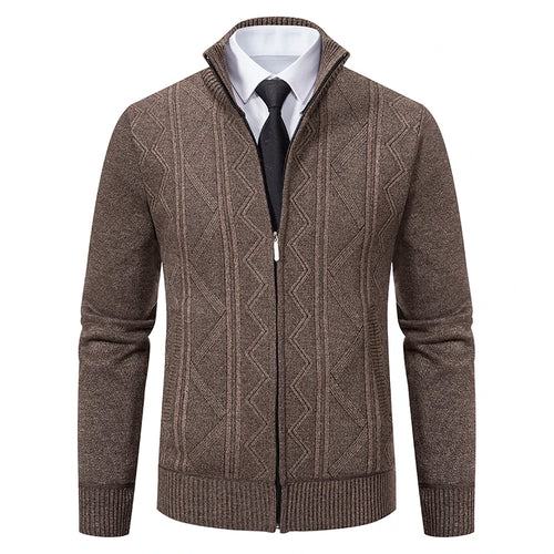 Man Knit Sweater Jacket Fleece Cardigan Amazon Men's Clothes Luxury