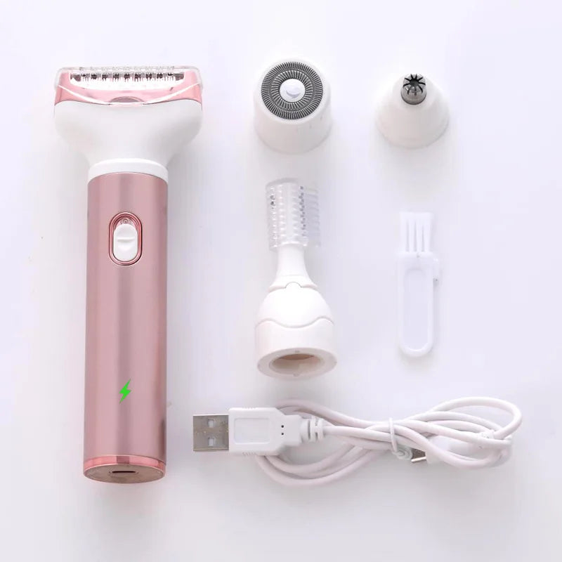 Women Razor Shaver Beauty Instrument Body Epilator Nose Hair Removal Blade