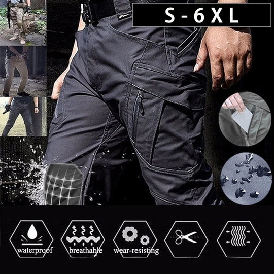 Tactical Cargo Pants Men Combat Trousers Army Military Pants Multiple