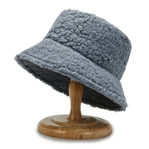 Unisex Harajuku Bucket Hat Solid Men Fishing Fisherman Hat Autumn