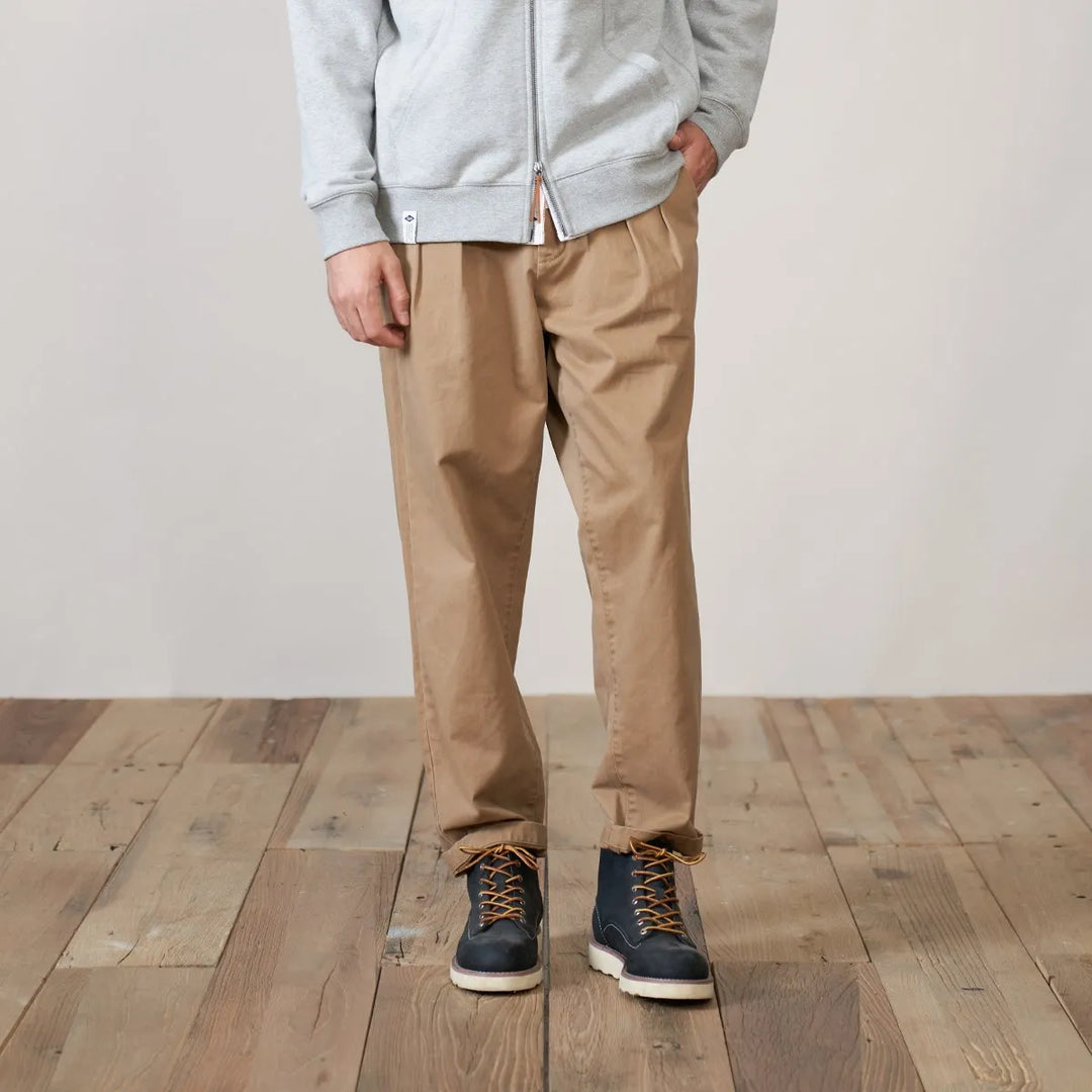 SIMWOOD 2024 Autumn Winter New Oversize Chinos Pants Men Heavyweight