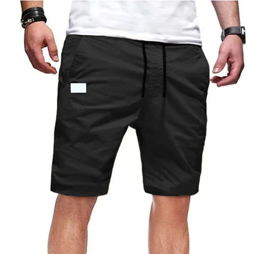 Mens Drawstring Straight Shorts Beach Chino Sports Workout Hiking