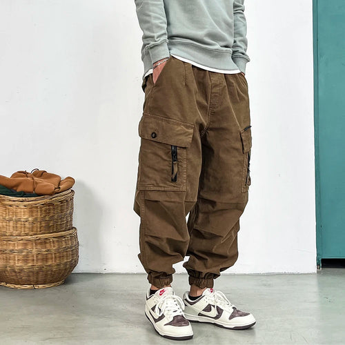 High Quality Loose Tactical Cargo Pants For Men Clothing Harajuku