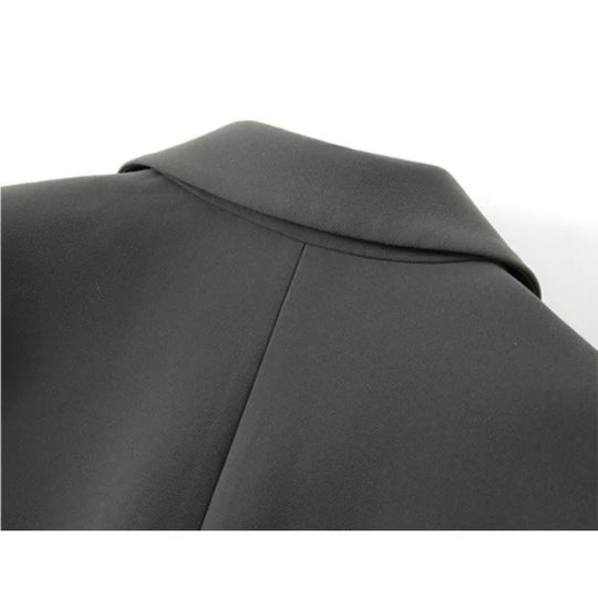 Solid Color Suit Commuting Jacket Female Korean Autumn Spring 2024 New