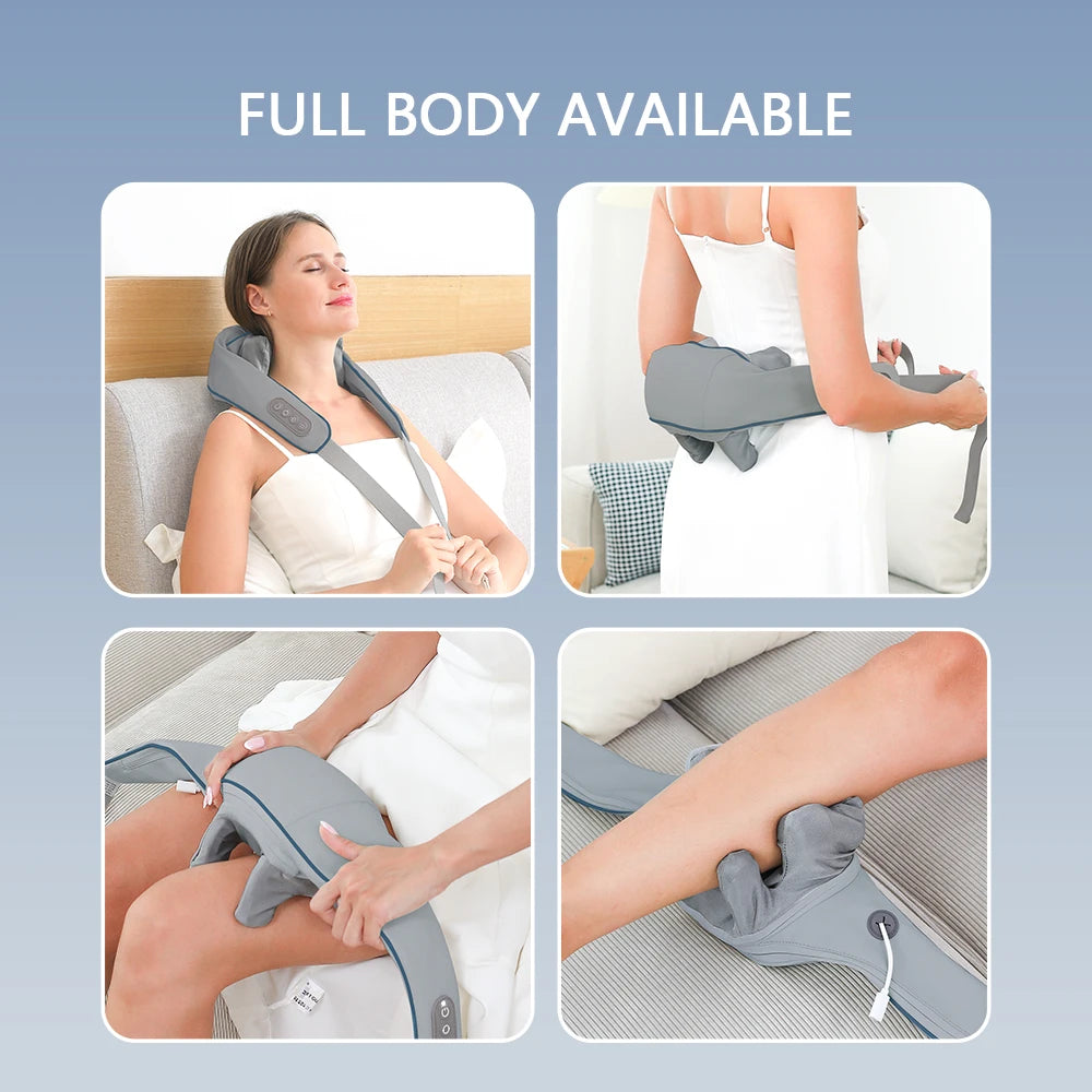 Shoulder & Neck Massager with Powerful Motor