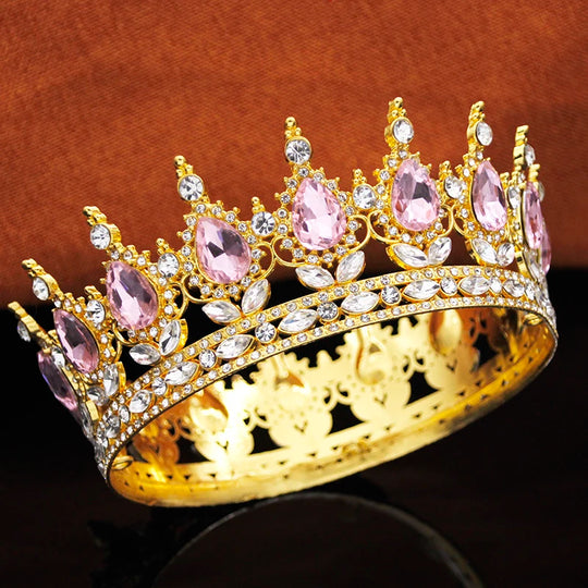 Queen King Tiaras and Crowns for Birthday Party Cake Crown Topper Bridal Wedding Crown Girls Tiara Hair jewelry Accessories
