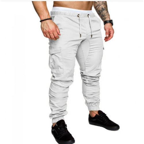 New Men's Cargo Pants Tooling Multi Pocket Trousers Woven Fabric