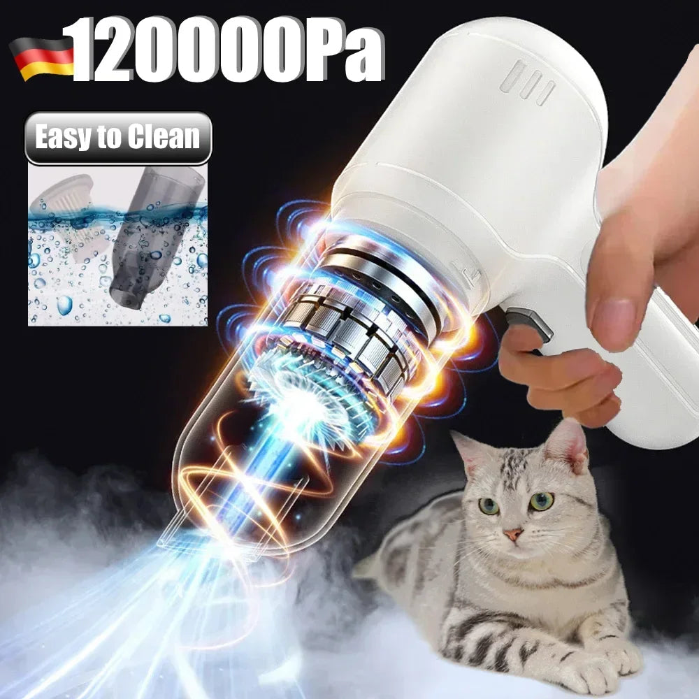 135000PA Car Vacuum Cleaner Strong Suction Wireless Portable Handheld