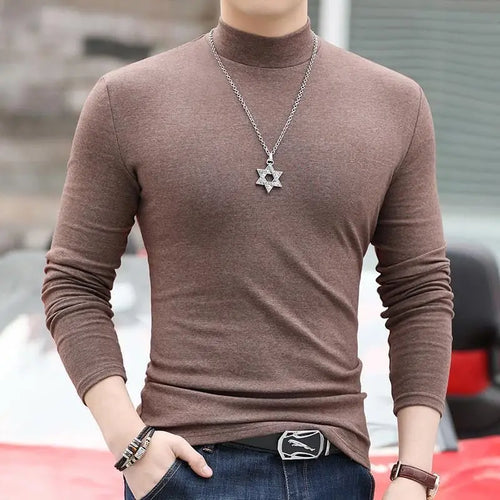 Korean Clothing Blouse Oversize Golf Wear Casual Full Cotton Men's