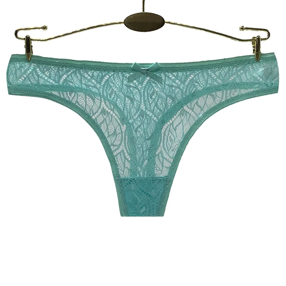 Moonflame 5 pcs/lots Lingerie Hot Sale G Strings For Women Sexy Lace