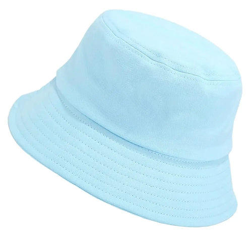Reversible Blank Bucket Hat Summer Travel Beach Sun Hat for Women Men