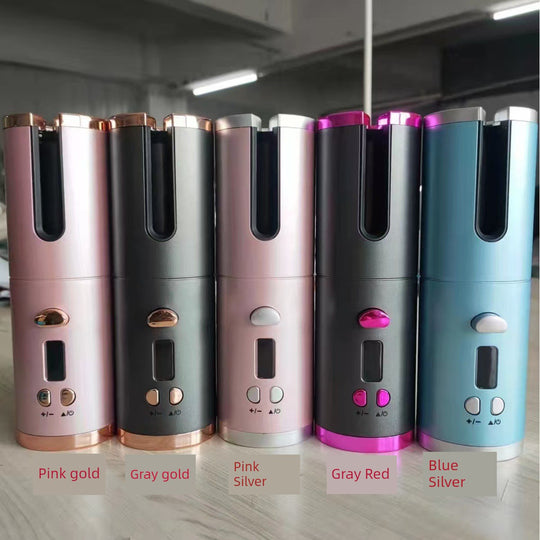 [Men and Women Neutral] Wireless Charging Hair Curler Electric Hair Curler Automatic Non-Ironing Bean Bag Curly Hair Curling Device