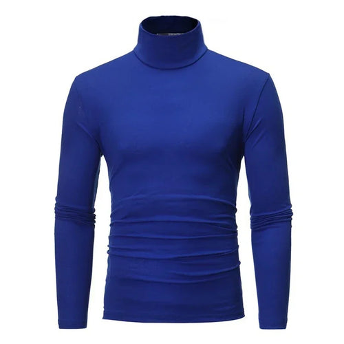 Spring Autumn Thin Men Pullovers Sweaters Turtleneck Knitted Sweater