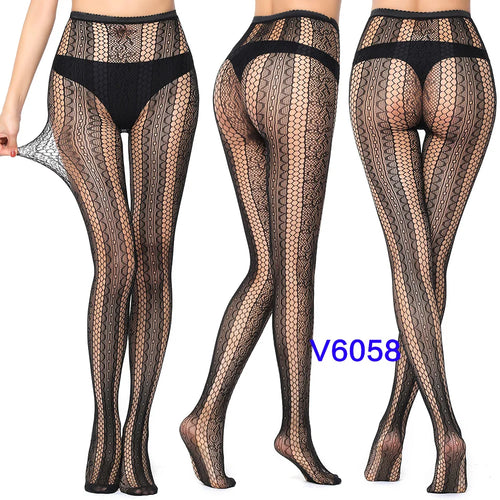 SIMPLEJEWEL Halloween Hot Women Sexy Gothic Fishnet Tights Stars Rose