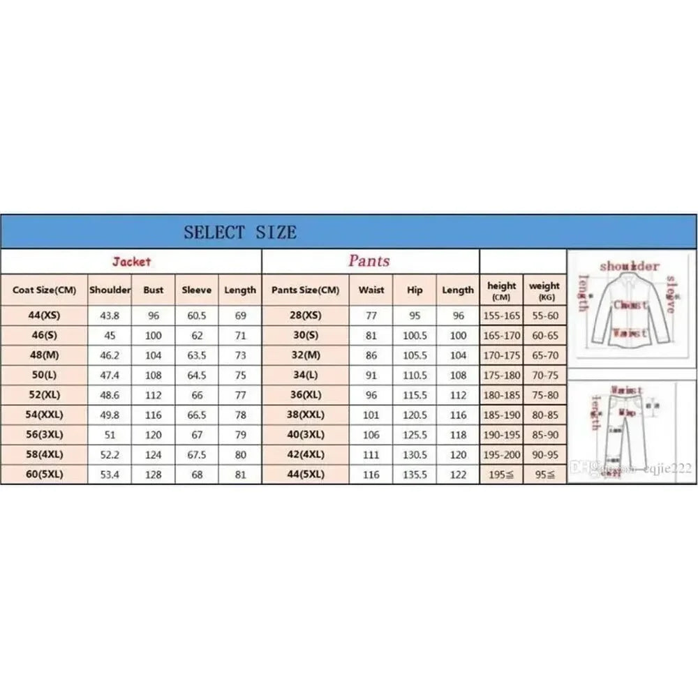 Luxury Blue Men Suits Single Breasted 2 Pieces Jacket Pant High Quality Formal Occasion Collar Customize Male Clothing Classic
