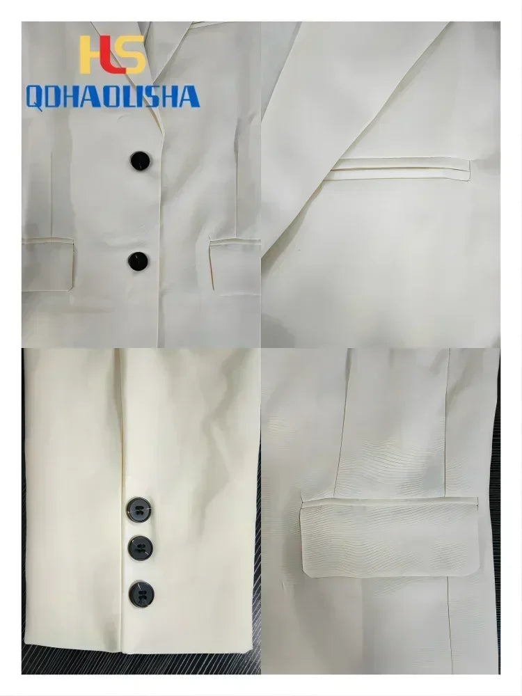 Women's Jacket New in Korean Fashion Small Suit Top Brown Suit Coat