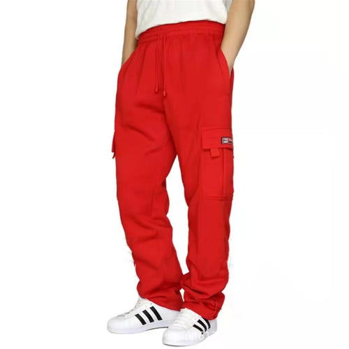 Autumn And Winter New Men Plus Thin Fleece Bunched Feet Tooling Casual