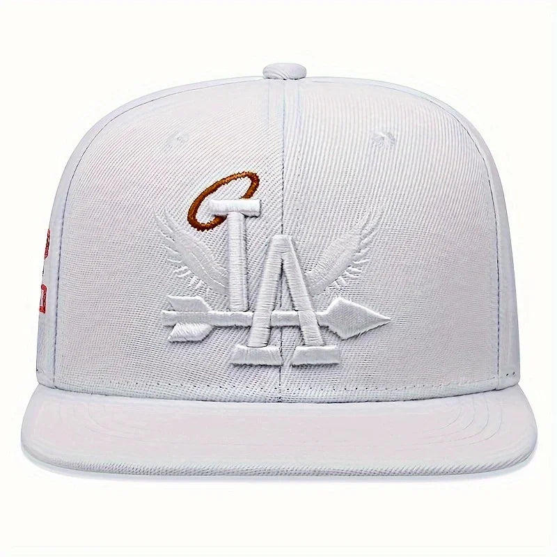 New Letter Wing Pattern Side Coconut Tree Embroidery Fashion High Quality Snapback Men's Versatile Casual Baseball Hat