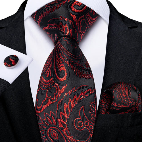 DeBanker Men Necktie Teal Blue Paisley Designer Silk Wedding Tie For